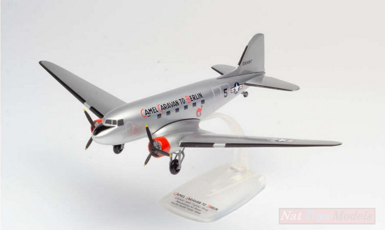 SCALE MODEL COMPATIBLE WITH DOUGLAS C-47A SKYTRAIN USARMY AIR FORCES 19 cm HERPA HP612302
