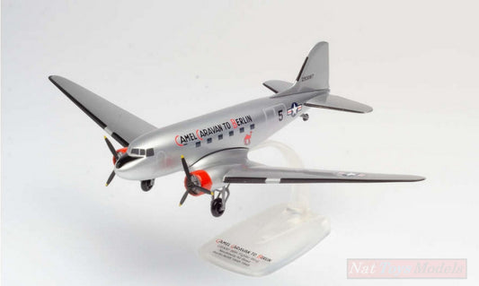 SCALE MODEL COMPATIBLE WITH DOUGLAS C-47A SKYTRAIN USARMY AIR FORCES 19 cm HERPA HP612302