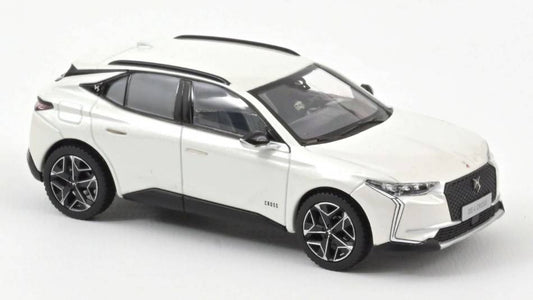 MODELLINO IN SCALA COMPATIBILE CON DS 4 CROSS 2021 PEARL WHITE 1:43 NOREV NV170045