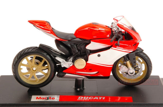 MODÈLE RÉDUIT COMPATIBLE AVEC DUCATI 1199 SUPERLEGGERA 2014 1:18 MAISTO MI13100