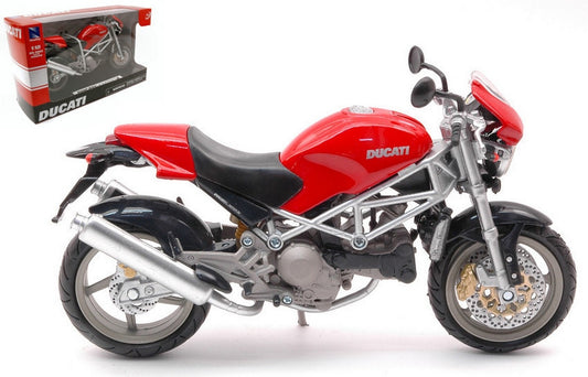 MODELE REDUIT COMPATIBLE AVEC DUCATI MONSTER S4 ROUGE 1:12 NEW RAY NY43693MON