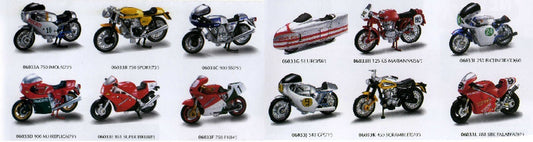 MODÈLE RÉDUIT COMPATIBLE AVEC DUCATI 12 HISTORIQUE ÉCHELLE ASSORTIE 1:32 NEW RAY NY06037