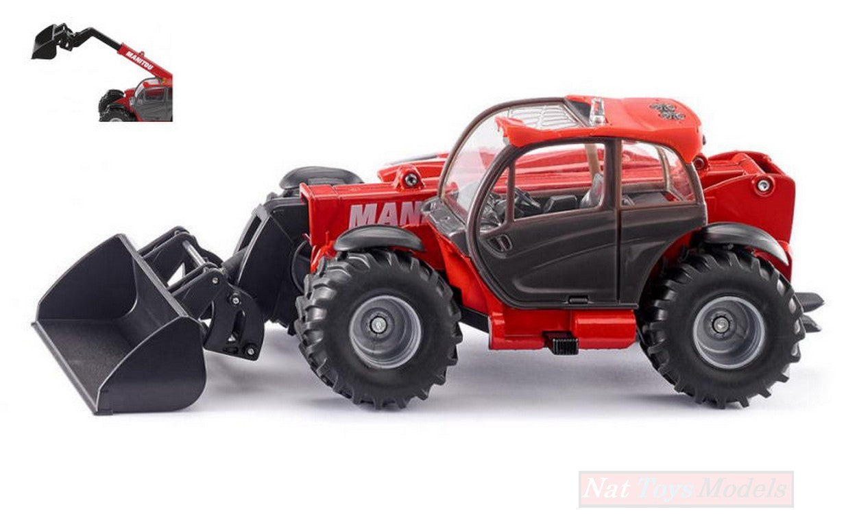 MODELLINO IN SCALA COMPATIBILE CON ELEVATORE MANITOU MLT840 TELEHANDLER 1:32 SIKU SK3067