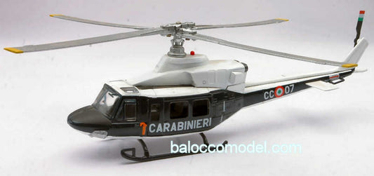 SCALE MODEL COMPATIBLE WITH BELL 412 CARABINIERI HELICOPTER 1:48 NEW RAY NY25693