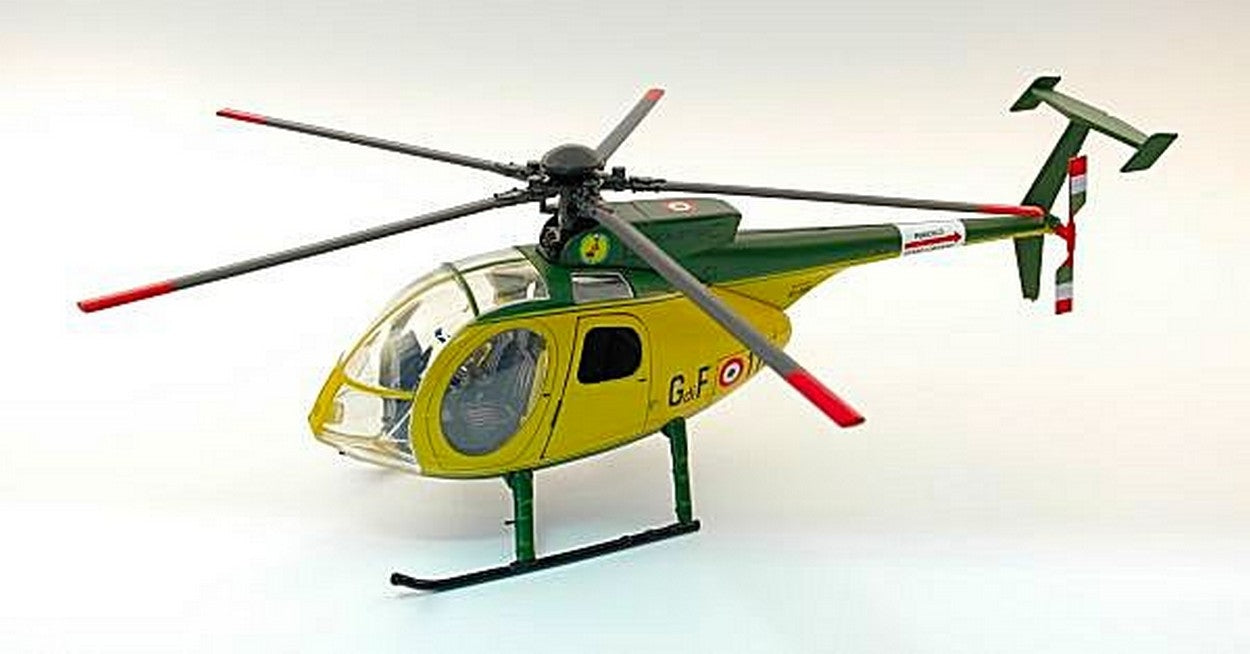 SCALE MODEL COMPATIBLE WITH NH500 FINANCIAL GUARD HELICOPTER 1:32 NEW RAY NY25123