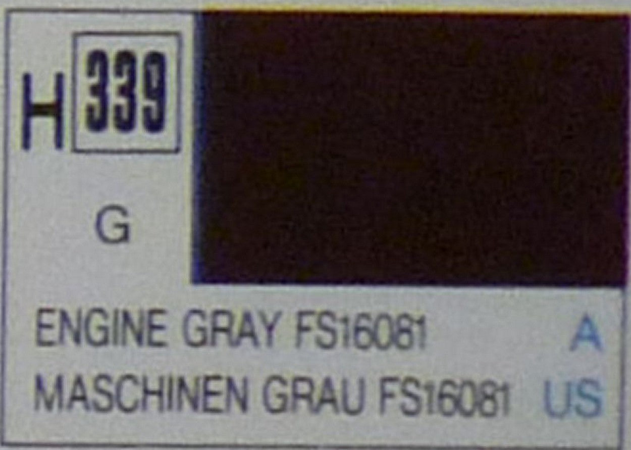 COLORI MODELLISMO ENGINE GRAY GLOSS ml 10 Pz.6 GUNZE GU0339