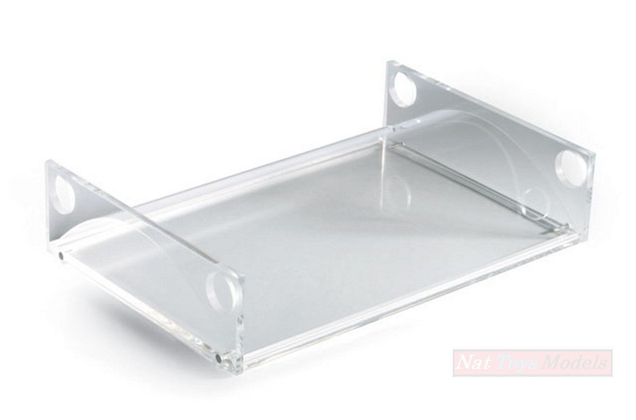 BOÎTE VITRINE COMPATIBLE AVEC PRÉSENTOIR POUR 5 MODÈLES DE VOITURES 30x20x6,5 cm 1:43 BRUMM BMEX30