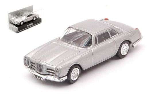 MODELLINO IN SCALA COMPATIBILE CON FACEL VEGA II COUPE 1961 SILVER 1:87 NOREV NV453005