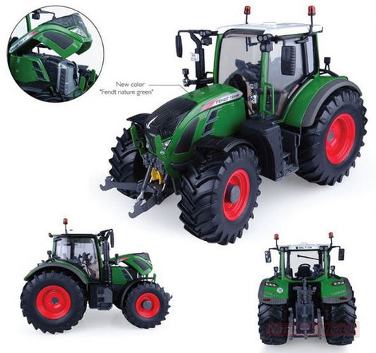 MODELLINO IN SCALA COMPATIBILE CON FENDT 724 VARIO NATURE GREEN COLOR 1:32 UNIVERSAL HOBBIES UH5231