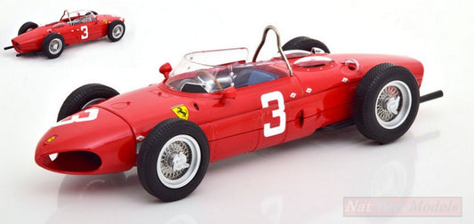 SCALE MODEL COMPATIBLE WITH FERRARI 156 F1 W.VON TRIPS 1961 N.3 WINNER NETHERLAND GP 1:18 CMR CMR167