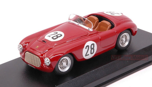 SCALE MODEL COMPATIBLE WITH FERRARI 166 MM N.28 6th (1st CLASS) PORTUGAL GRAND PRIX 1952 C.BIONDETTI ART MODEL AM0378