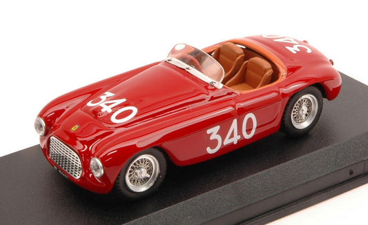SCALE MODEL COMPATIBLE WITH FERRARI 166 MM N.340 50th MM 1951 E.CASTELLOTTI-P.ROTA 1:43 ART MODEL AM0218