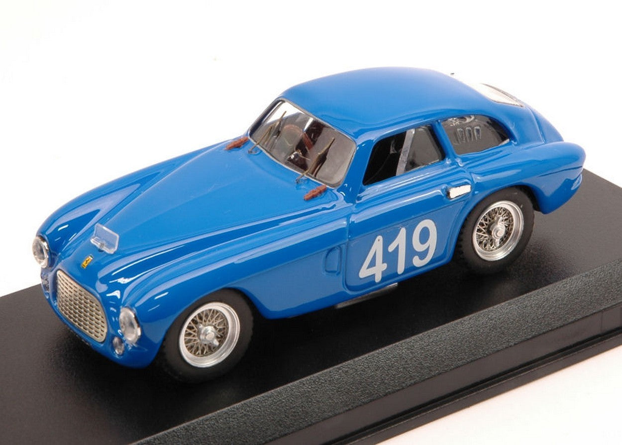 SCALE MODEL COMPATIBLE WITH FERRARI 166 MM N.419 8th GIRO SICILIA 1953 G-MUSITELLI-F.MUSITELLI 1:43 ART MODEL AM0303