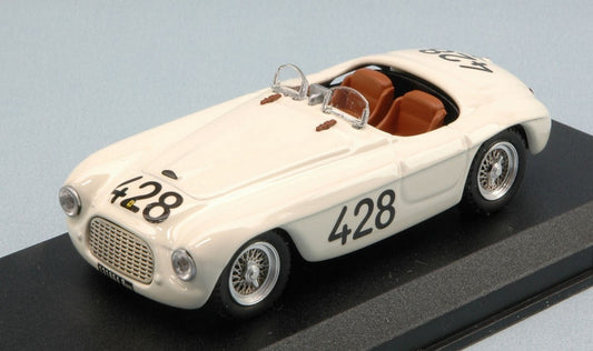 MODELE REDUIT COMPATIBLE AVEC FERRARI 166 MM N.428 9ème T.FLORIO 1950 MUSSO-GABOARDI 1:43 ART MODEL AM0280