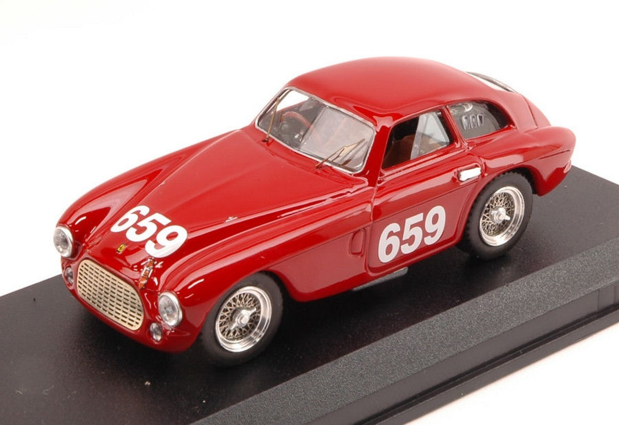 MODELE REDUIT COMPATIBLE AVEC FERRARI 166 MM N.659 DNF MM 1950 CORNACCHIA-MARIANI 1:43 ART MODEL AM0219