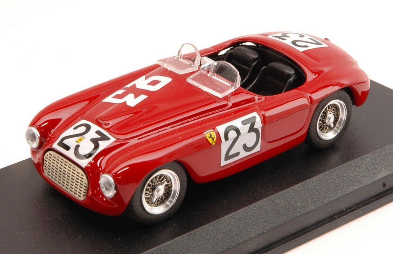 SCALE MODEL COMPATIBLE WITH FERRARI 166 SPYDER N.23 ACCIDENT LM 1949 LUCAS-"FERRET" 1:43 ART MODEL AM0161