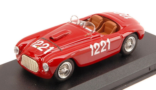 SCALE MODEL COMPATIBLE WITH FERRARI 195 SP N.1221 WINNER COPPA D.TOSCANA 1950 SERAFINI-SALAMI 1:43 ART MODEL AM0290