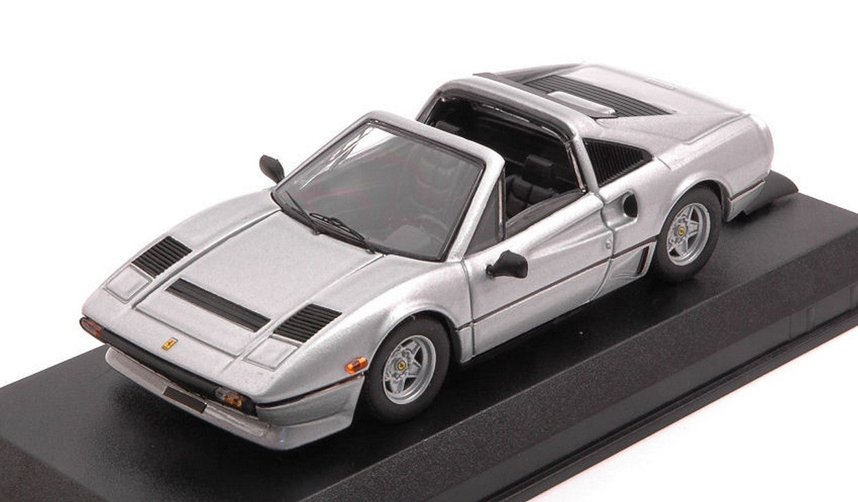 SCALE MODEL COMPATIBLE WITH FERRARI 208 GTS TURBO 1982 SILVER 1:43 BEST MODEL BT9793