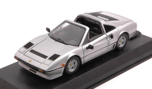 SCALE MODEL COMPATIBLE WITH FERRARI 208 GTS TURBO 1982 SILVER 1:43 BEST MODEL BT9793
