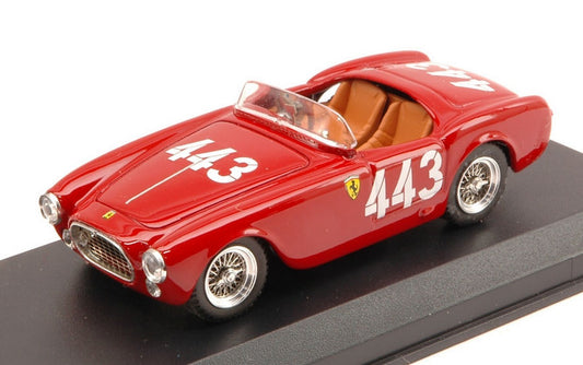SCALE MODEL COMPATIBLE WITH FERRARI 225 S N.443 DNF GIRO SICILIA 1952 TARUFFI-VANDELLI 1:43 ART MODEL AM0110