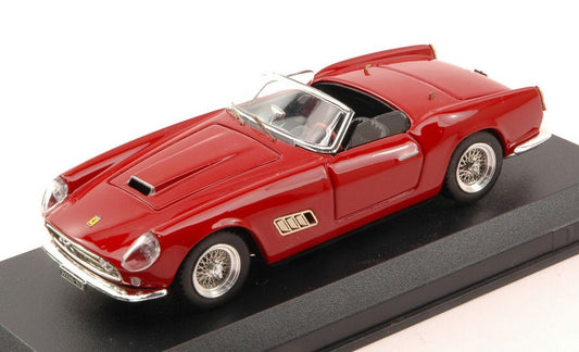 SCALE MODEL COMPATIBLE WITH FERRARI 250 CALIFORNIA 1958 RED FAIRED HEADLIGHTS VERSION 1:43 ART MODEL AM0077