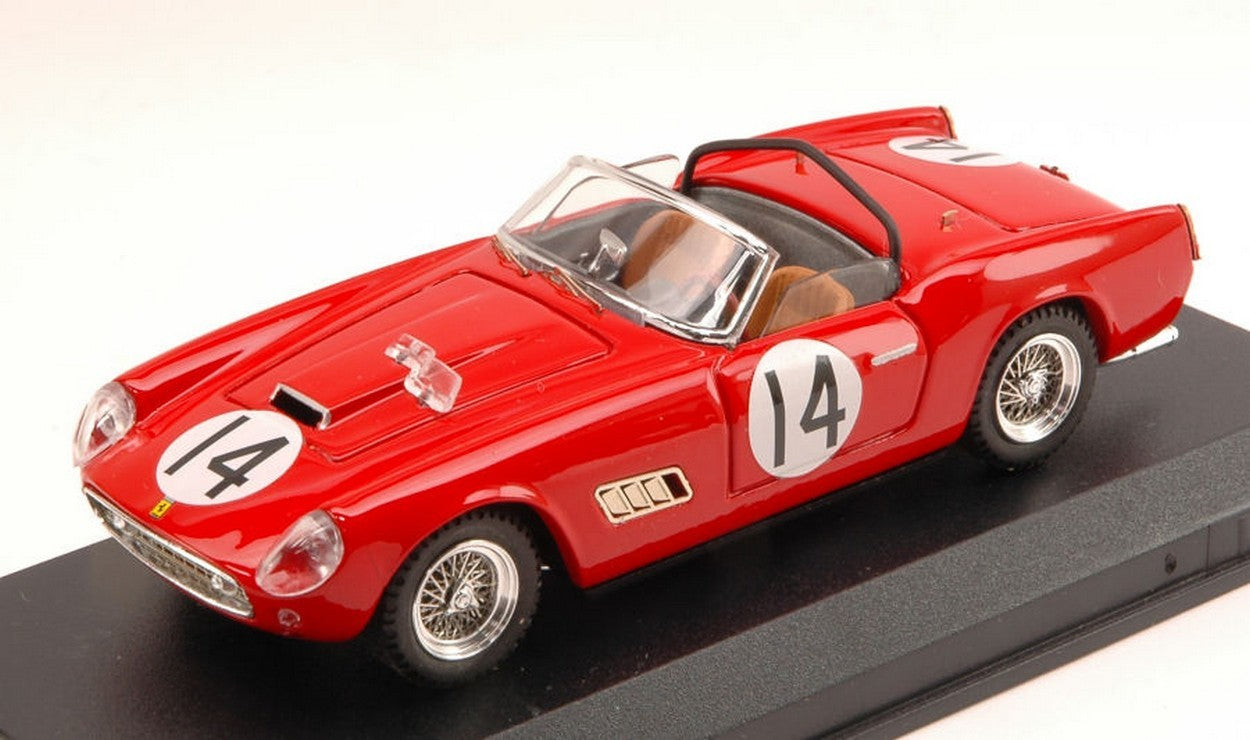 SCALE MODEL COMPATIBLE WITH FERRARI 250 CALIFORNIA N.14 10th 12H SEBRING 1960 R.PUBLICKER 1:43 ART MODEL AM0089