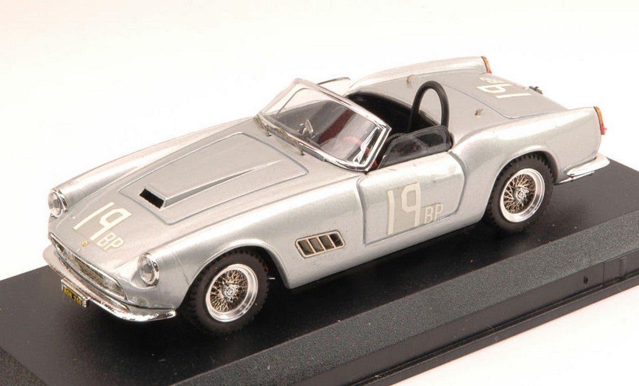 SCALE MODEL COMPATIBLE WITH FERRARI 250 CALIFORNIA N.19 DNF CUMBERLAND BP 1960 B.GROSSMAN 1:43 ART MODEL AM0078