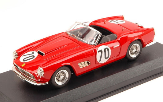 SCALE MODEL COMPATIBLE WITH FERRARI 250 CALIFORNIA N.70 9th 12H SEBRING 1959 H.HIVELY-R.GHINTER 1:43 ART MODEL AM0076