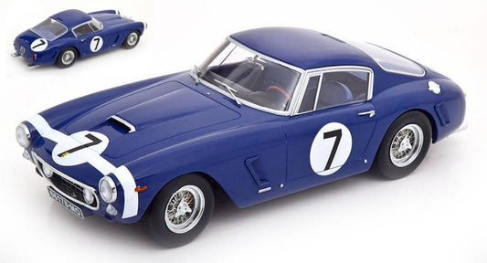 SCALE MODEL COMPATIBLE WITH FERRARI 250 GT SWB N.7 WINNER T.TROPHY GOODWOOD 1961 STIRLING MOSS 1:18 KK SCALE KKDC180865