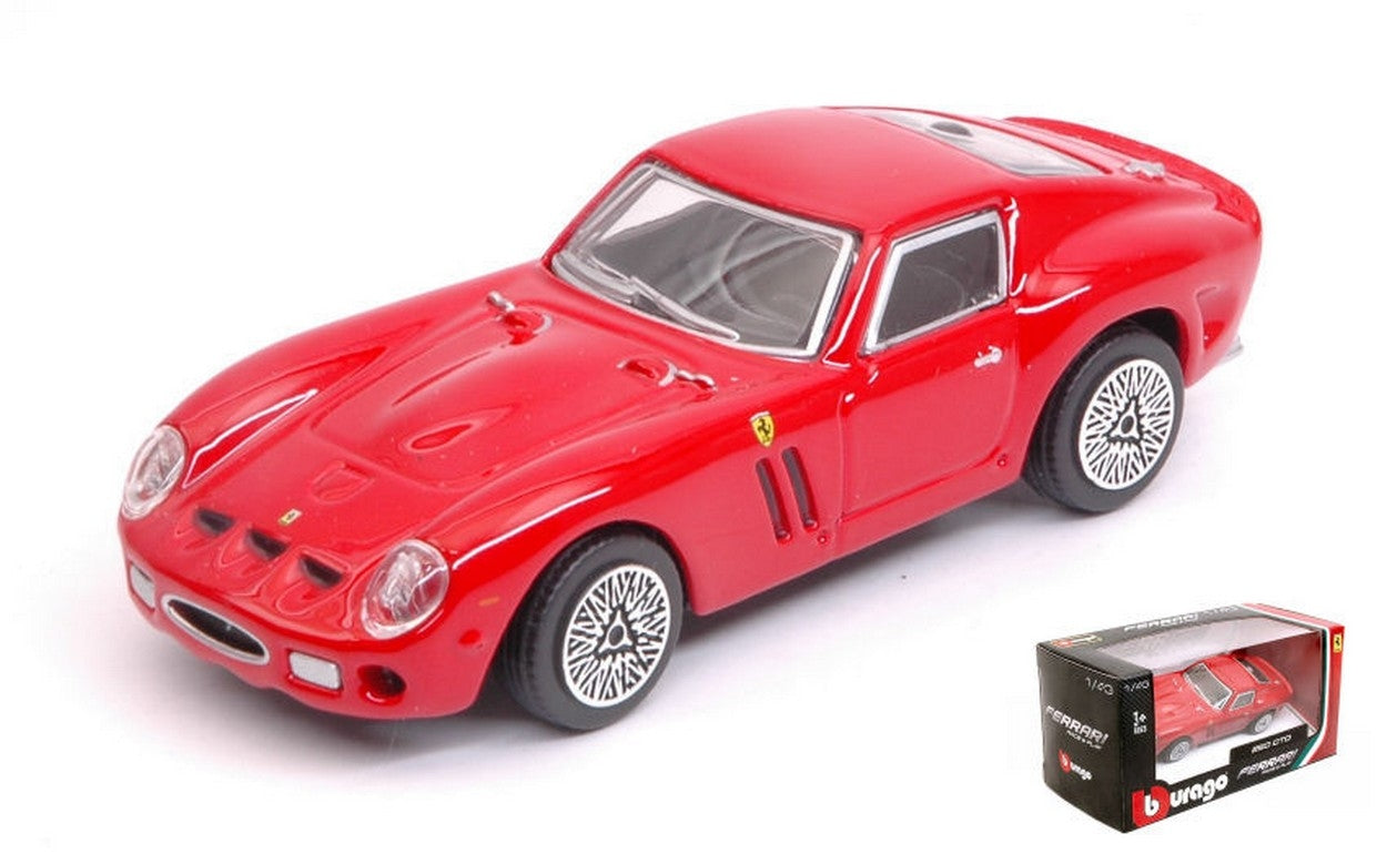 SCALE MODEL COMPATIBLE WITH FERRARI 250 GTO 1962 RED 1:43 BURAGO BU31129R