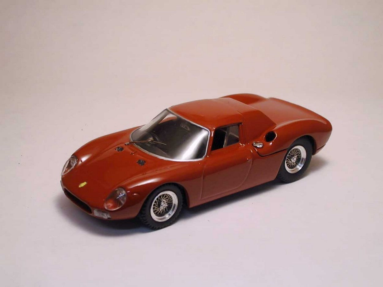 SCALE MODEL COMPATIBLE WITH FERRARI 250 LM 1964 LONG NOSE PROVA RED 1:43 BEST MODEL BT9160