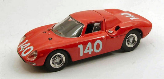 SCALE MODEL COMPATIBLE WITH FERRARI 250 LM N.140 RETIRED TARGA FLORIO 1965 TOPPETTI-GRANA 1:43 BEST MODEL BT9460