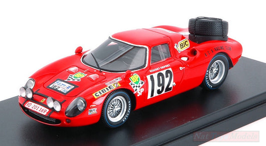 SCALE MODEL COMPATIBLE WITH FERRARI 250 LM N.192 TOUR DE FRANCE 1969 ROUGET-DEPRET 1:43 LOOKSMART LSRC064