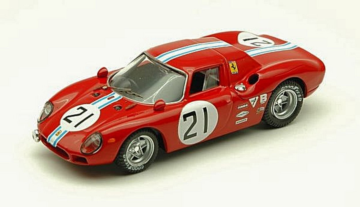 SCALE MODEL COMPATIBLE WITH FERRARI 250 LM N.21 7th DAYTONA 1970 YOUNG-CHINETTI JR.1:43 BEST MODEL BT9301