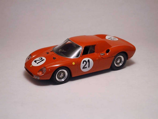 SCALE MODEL COMPATIBLE WITH FERRARI 250 LM N.21 WINNER LM 1965 M.GREGORY-J.RINDT 1:43 BEST BT9173