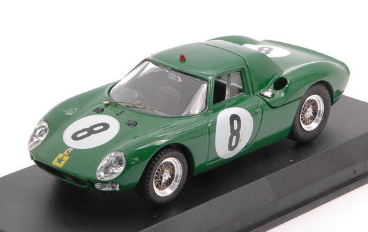 SCALE MODEL COMPATIBLE WITH FERRARI 250 N.8 16th 1000 KM NURBURGRING 1965 PIPER-MAGGS 1:43 BEST MODEL BT9054-2