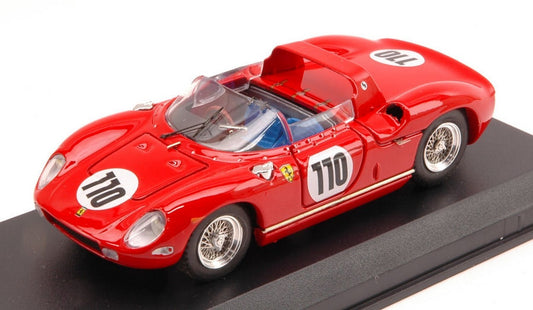 SCALE MODEL COMPATIBLE WITH FERRARI 250 P N.110 WINNER NURBURGRING 1963 SURTEES-MAIRESSE 1:43 ART MODEL AM0126