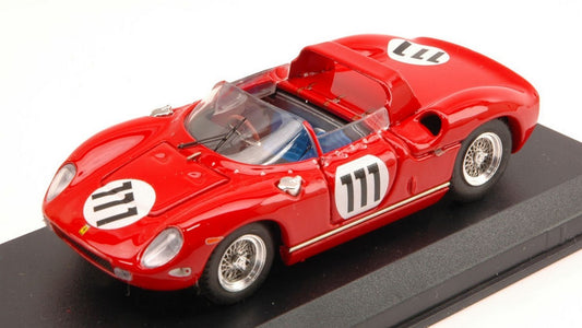 SCALE MODEL COMPATIBLE WITH FERRARI 250 P N.111 ACCIDENT NURBURGRING 1963 SCARFIOTTI-PARKES 1:43 ART MODEL AM0214