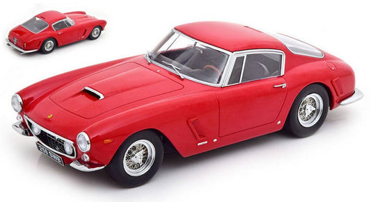 SCALE MODEL COMPATIBLE WITH FERRARI 250 SWB SHORT WHEEL WHEEL 1961 RED 1:18 KK SCALE KKDC180761