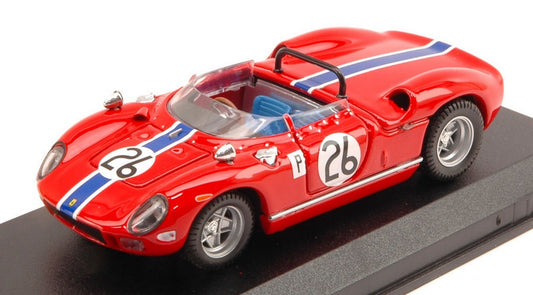 SCALE MODEL COMPATIBLE WITH FERRARI 250P N.26 47th 12H SEBRING 1969 RODRIGUEZ-PARSONS 1:43 ART MODEL AM0296