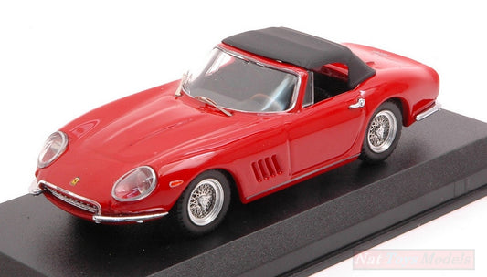 SCALE MODEL COMPATIBLE WITH FERRARI 275 GTB/4 NART SPYDER 1967 W/CAPOTE 1:43 BEST MODEL BT9781