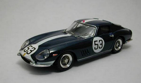 SCALE MODEL COMPATIBLE WITH FERRARI 275 GTB N.53 14th 1000 KM MONZA 1967 VESTEY-GASPAR 1:43 BEST MODEL BT9288