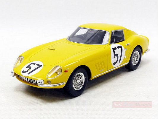 SCALE MODEL COMPATIBLE WITH FERRARI 275 GTB N.57 10th LM 1966 P.NOBLET-C.DUBOIS 1:18 CMR CLASSIC MODEL REPLICARS CMR038