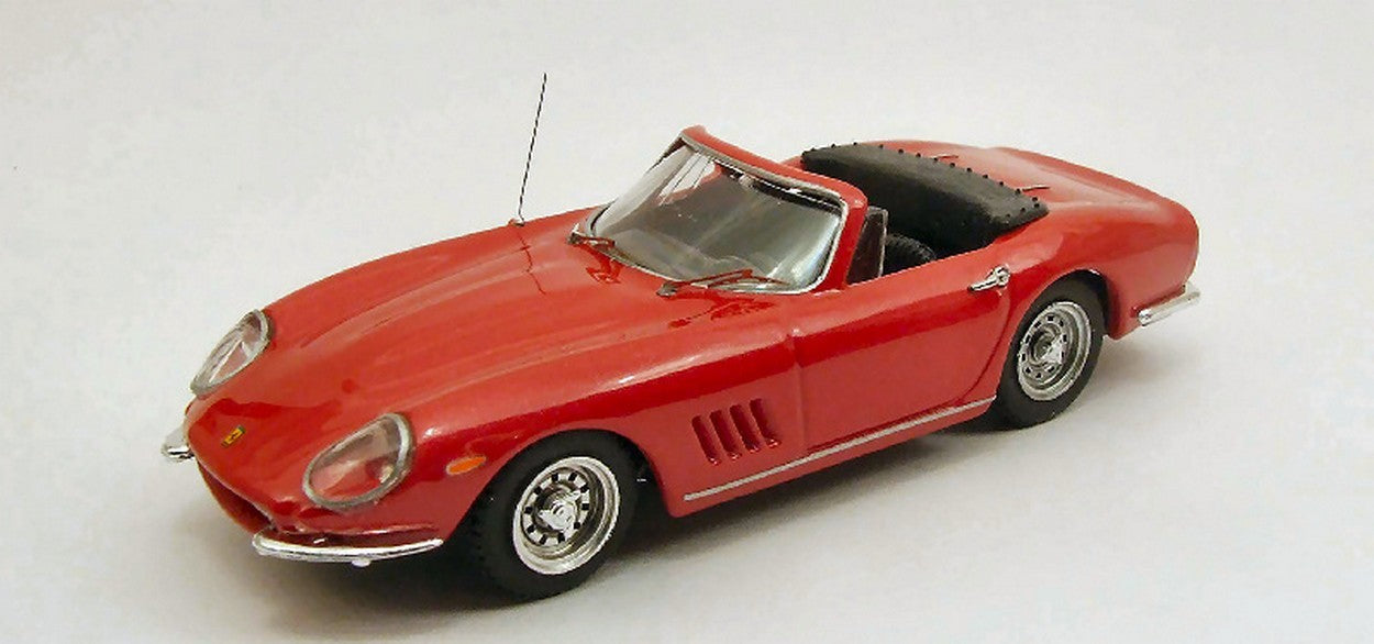 SCALE MODEL COMPATIBLE WITH FERRARI 275 GTB SPIDER RED S.MC QUEEN PERSONAL CAR 1:43 BEST MODEL BT9440