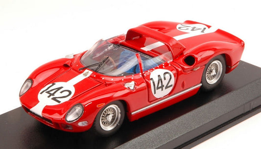 SCALE MODEL COMPATIBLE WITH FERRARI 275 P N.142 DQ ILLEGAL REFUEL NURBURGRING 1964 HILL-IRELAND 1:43 ART MODEL AM0229