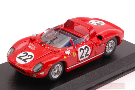 SCALE MODEL COMPATIBLE WITH FERRARI 275 P N.22 ACCIDENT LM 1954 G.BAGHETTI-U.MAGLIOLI 1:43 ART MODEL AM0158