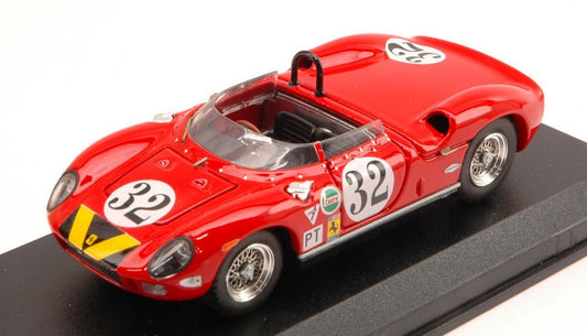 SCALE MODEL COMPATIBLE WITH FERRARI 275 P N.32 12th SEBRING 1965 O BRIEN-RICHARDS 1:43 ART MODEL AM0211