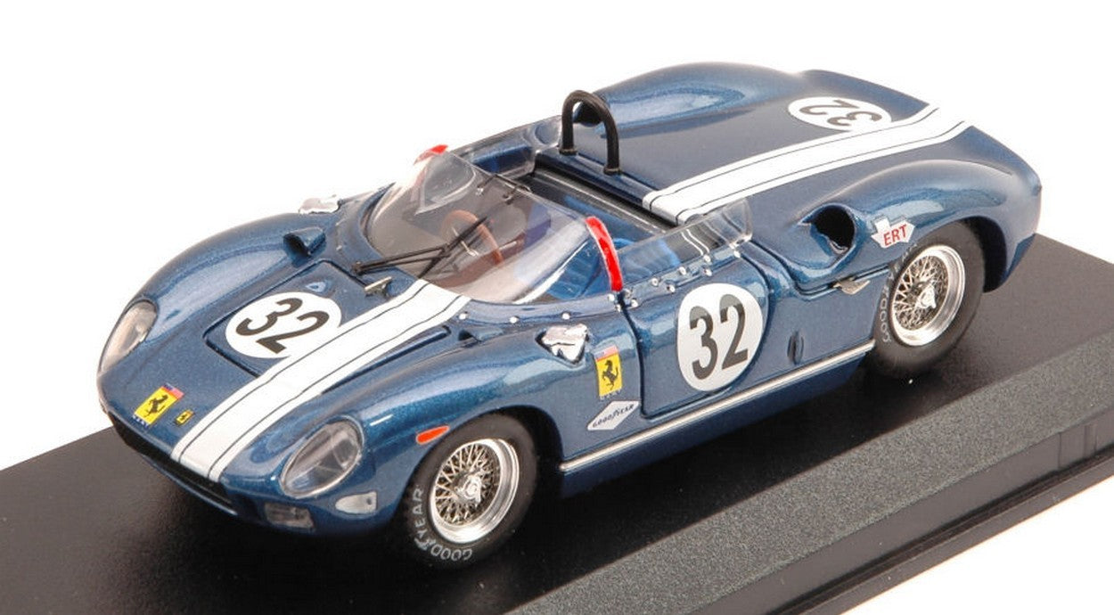 SCALE MODEL COMPATIBLE WITH FERRARI 275 P N.32 RETIRED 24H DAYTONA 1966 FOLLMER-WESTER-HAWKINS 1:43 ART MODEL AM0293