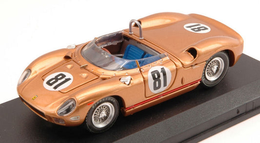 SCALE MODEL COMPATIBLE WITH FERRARI 275 P N.81 23rd (4th CLASS) SEBRING 1965 MAIRESSE-BIANCHI 1:43 ART MODEL AM0159