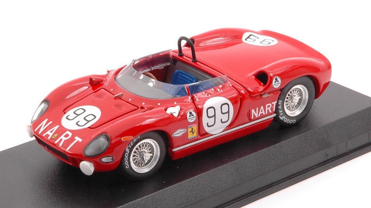 SCALE MODEL COMPATIBLE WITH FERRARI 275 P N.99 2000 KM DAYTONA 1965 GROSSMAN-PIPER-HANSGEN-RODRIGUEZ ART MODEL AM0422